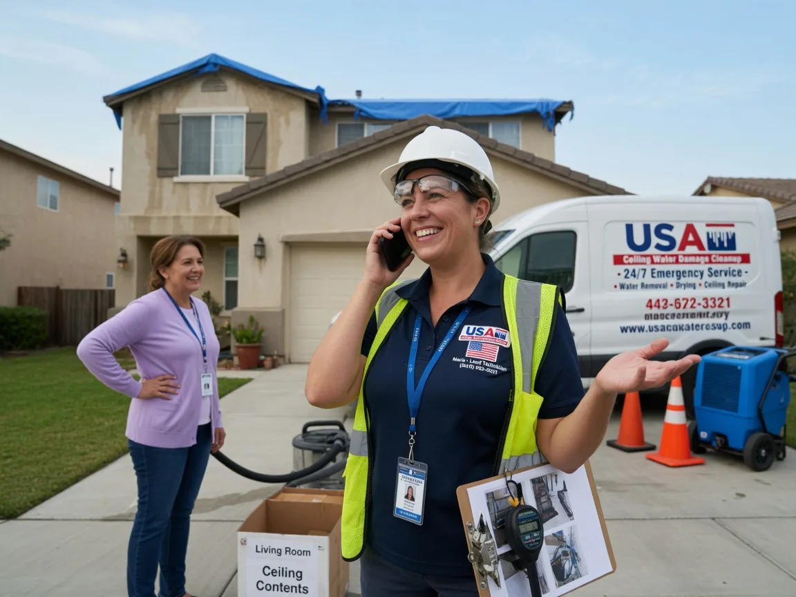 Ceiling Water Damage Restoration Tulare, CA FAQs